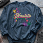Nantifa Sweatshirt - Retro Nana Antifa Grandma Protest Crewneck