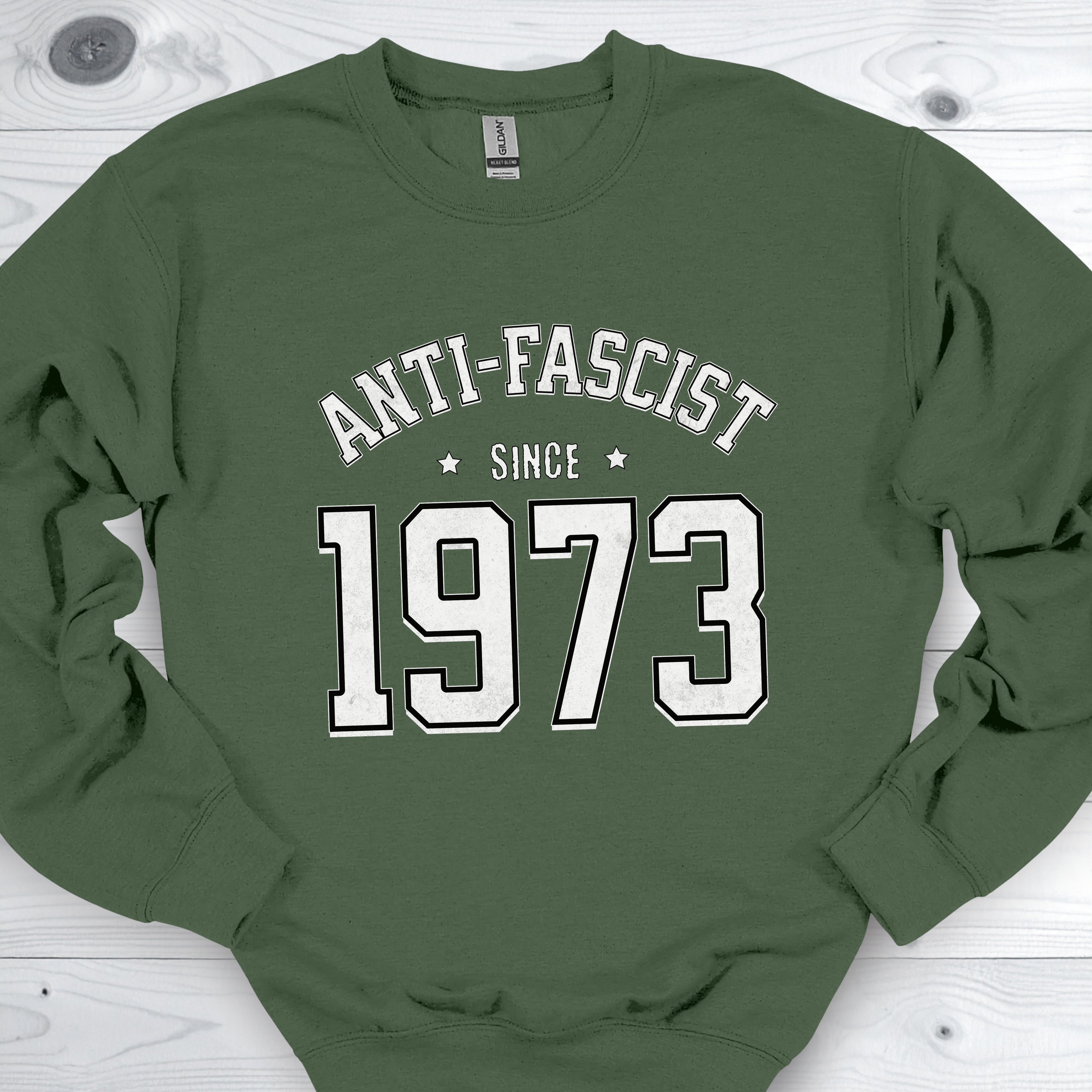 Custom Anti-Fascist Protest Sweatshirt