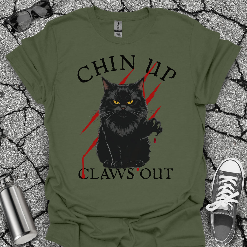 Black Cat Goth Tee