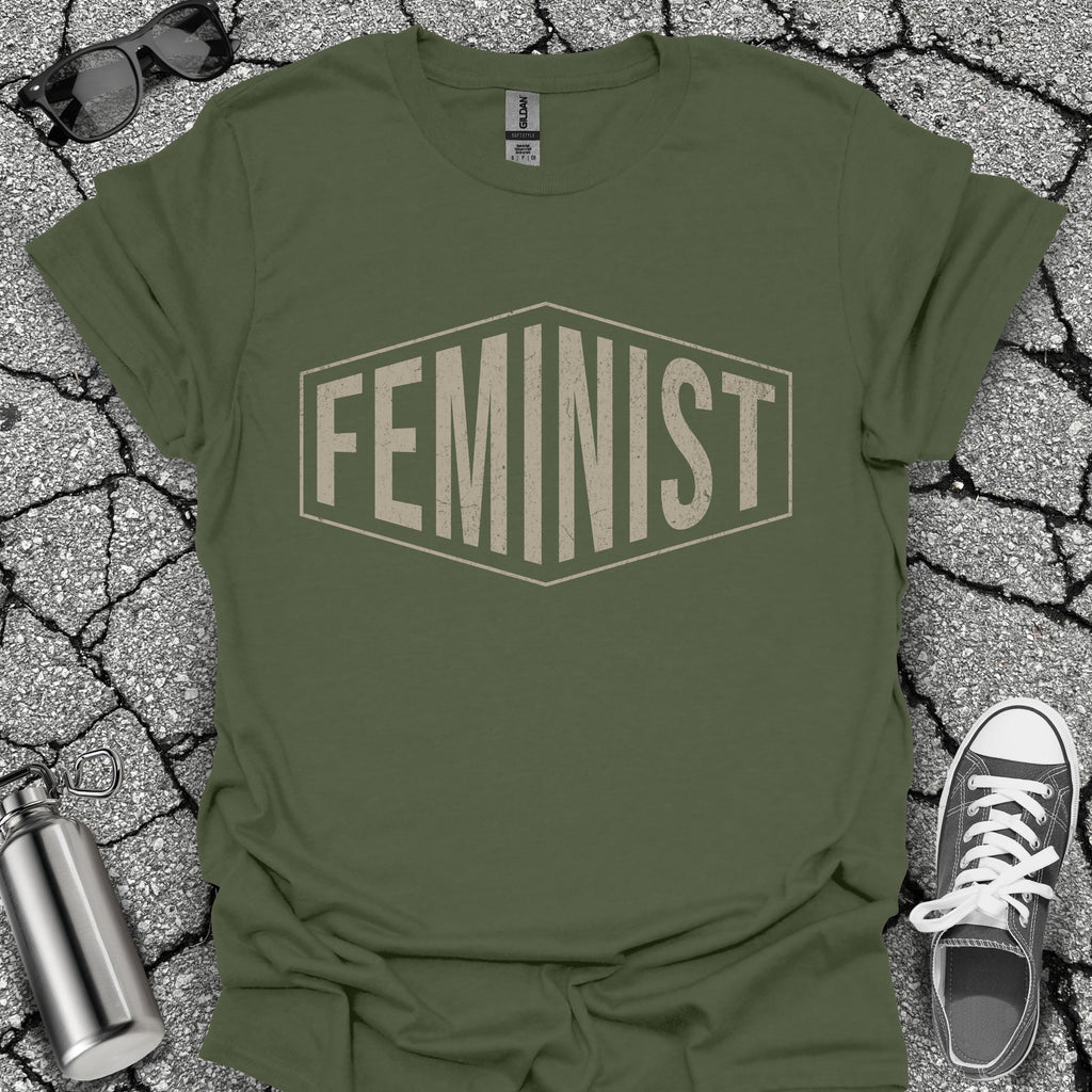 Feminist Badge Shirt