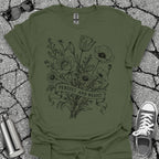 Persist and Resist Wildflower Feminist Tshirt