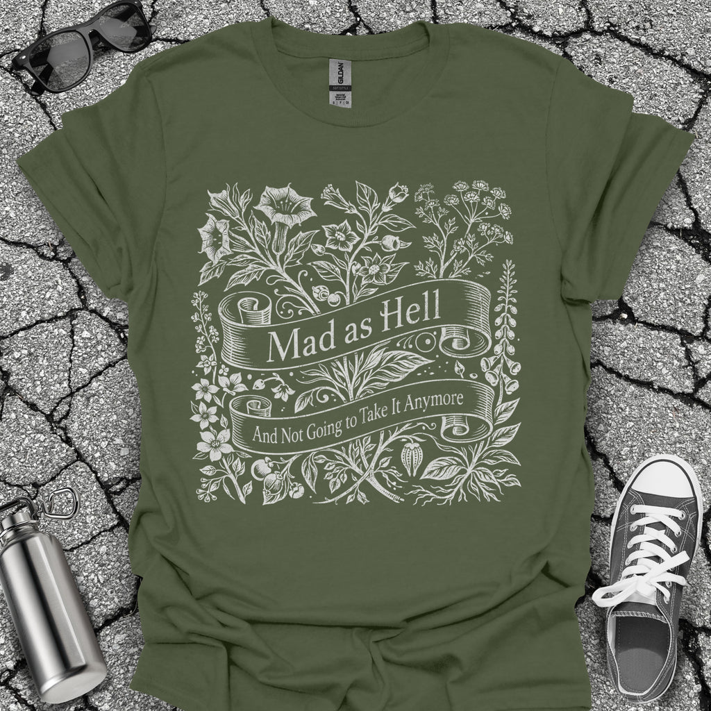 Mad As Hell Wildflower Shirt