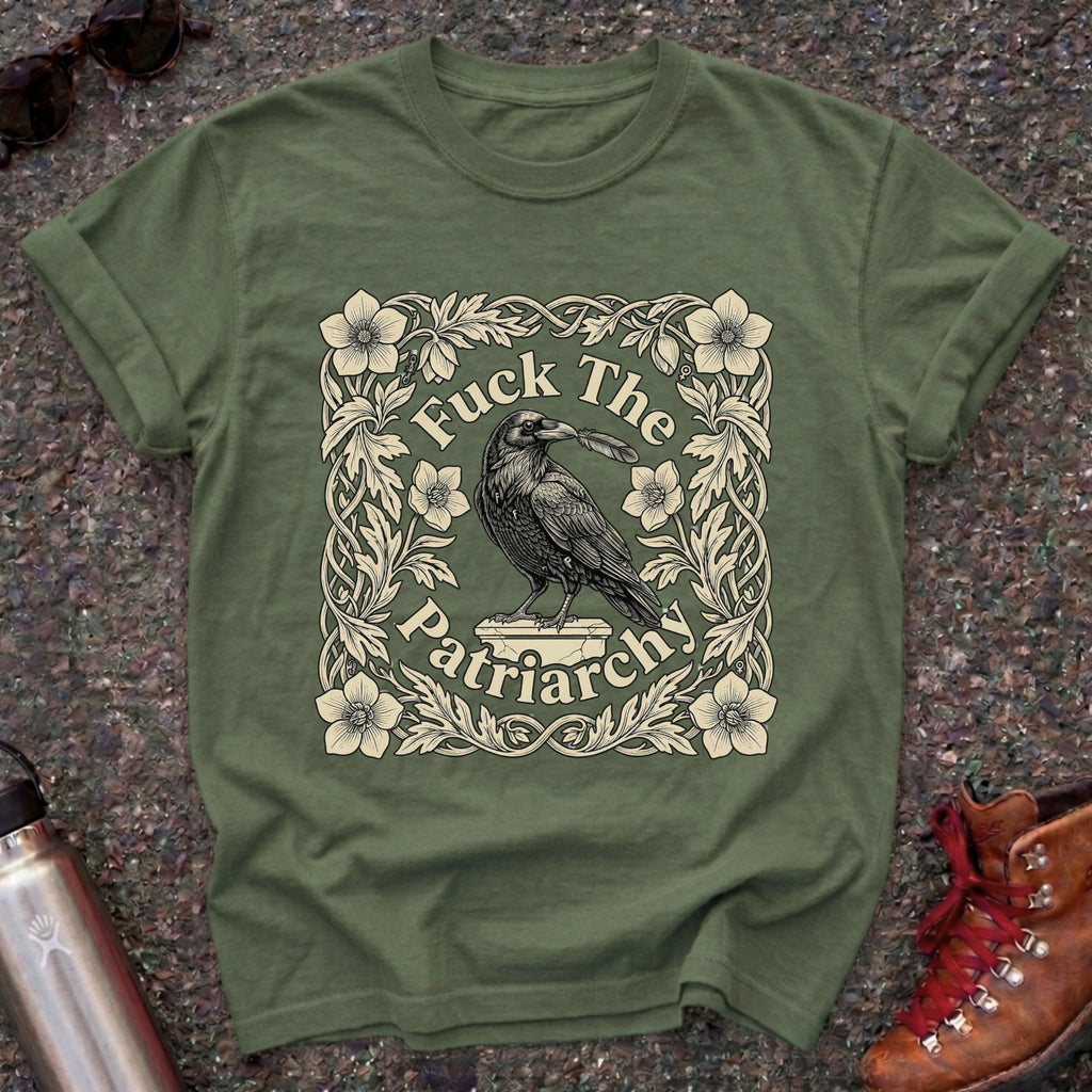Raven Feminist Graphic Tshirt