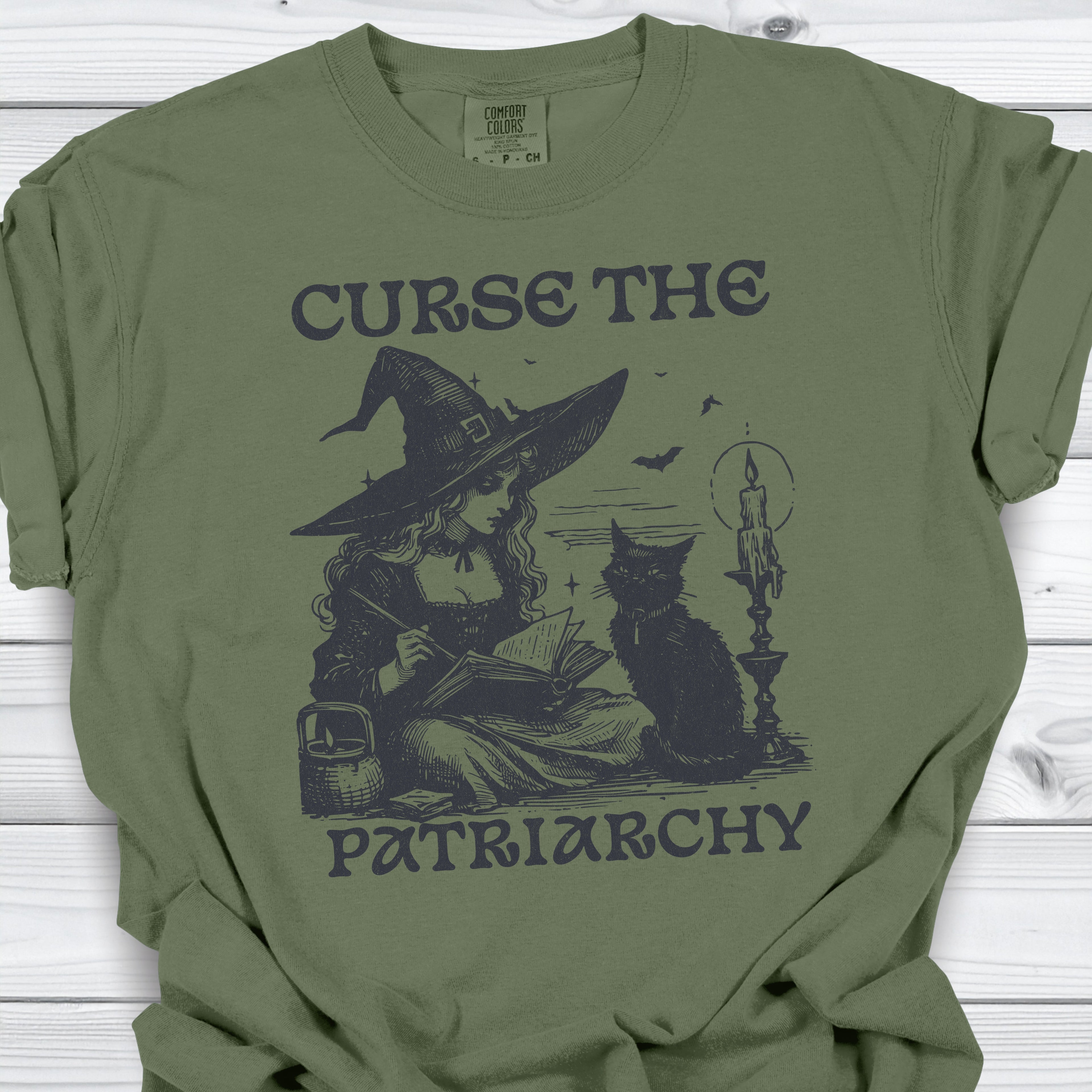 Feminist Witch Halloween Shirt