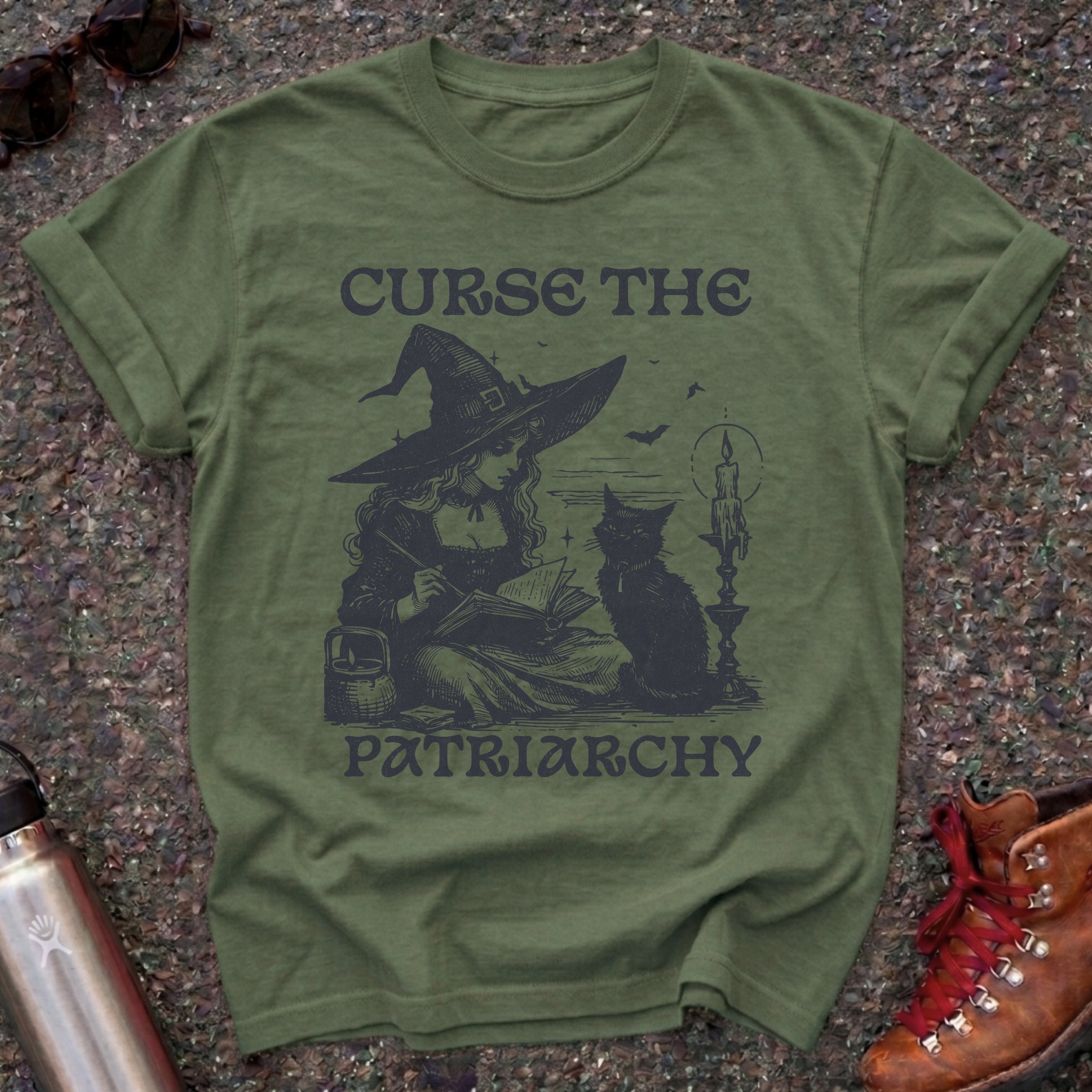 Feminist Witch Halloween Shirt