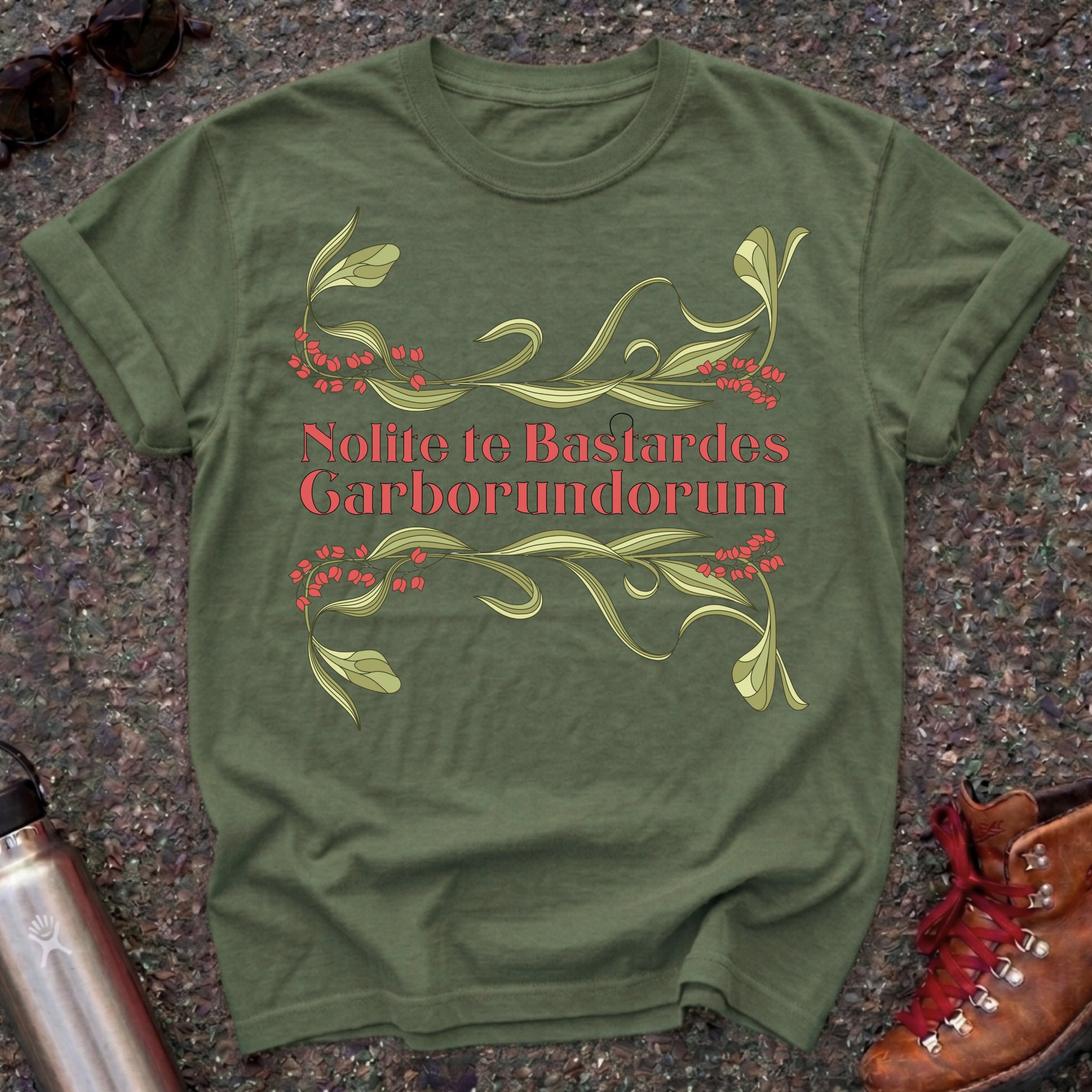 Handmaid's Tale Feminist Botanical Shirt
