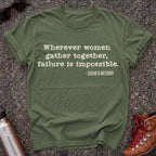 Susan B Anthony Suffragist Feminist Quote Tee