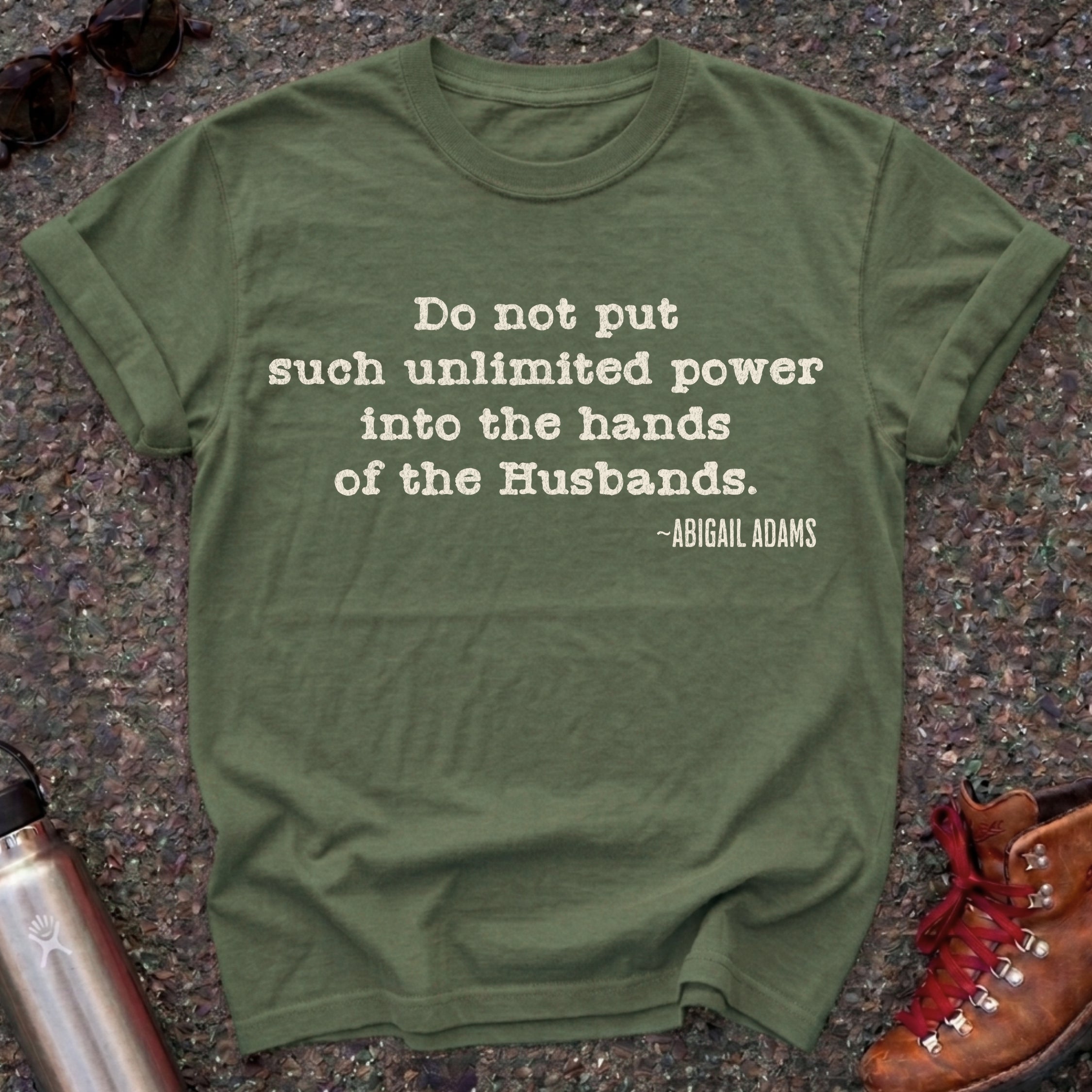 Abigail Adams Remember the Ladies Tee
