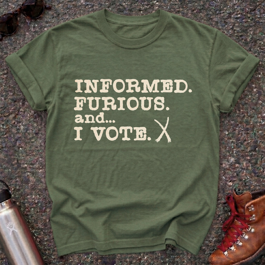 Feminist Midterm Election Protest Tshirt