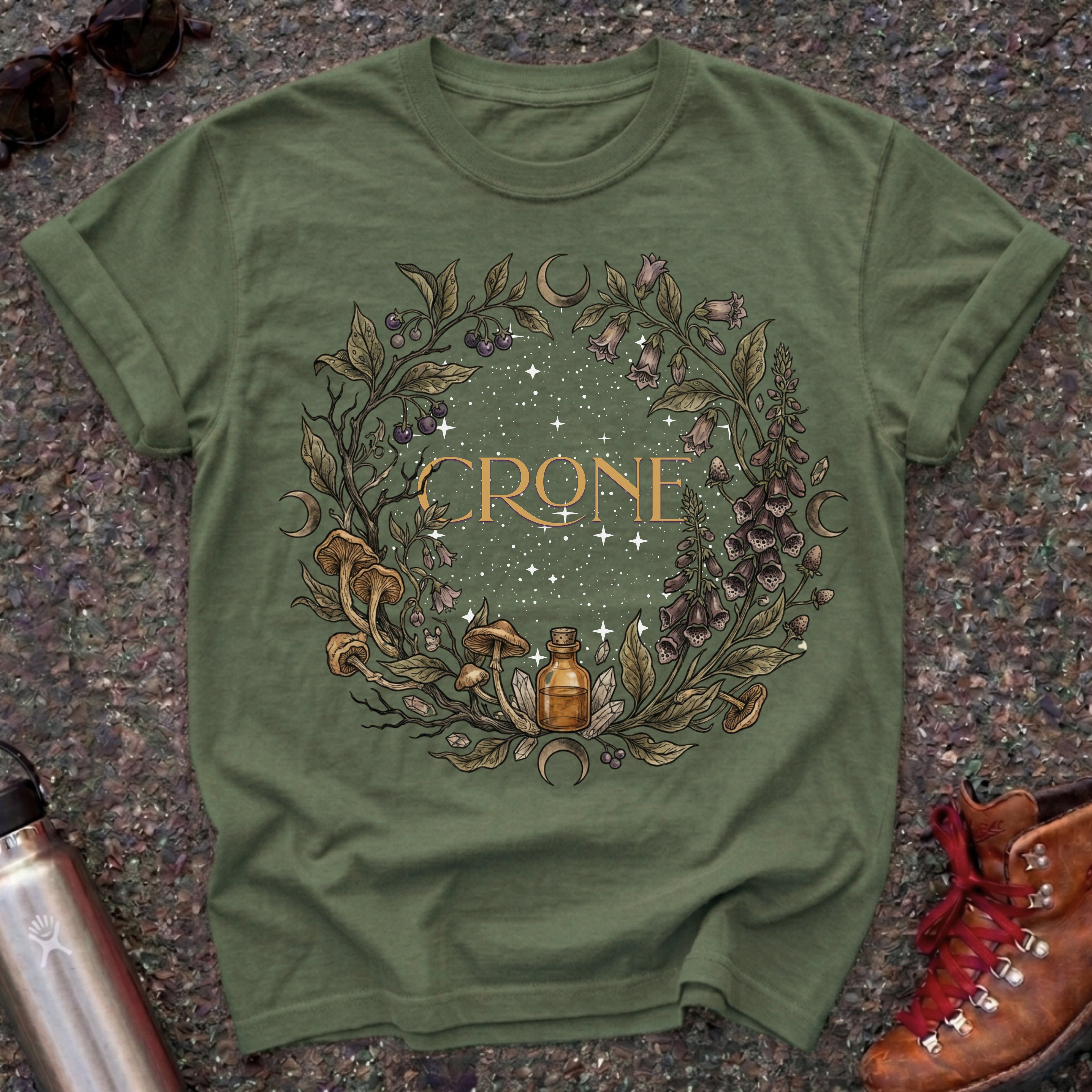 Witchy Apothecary Crone Shirt