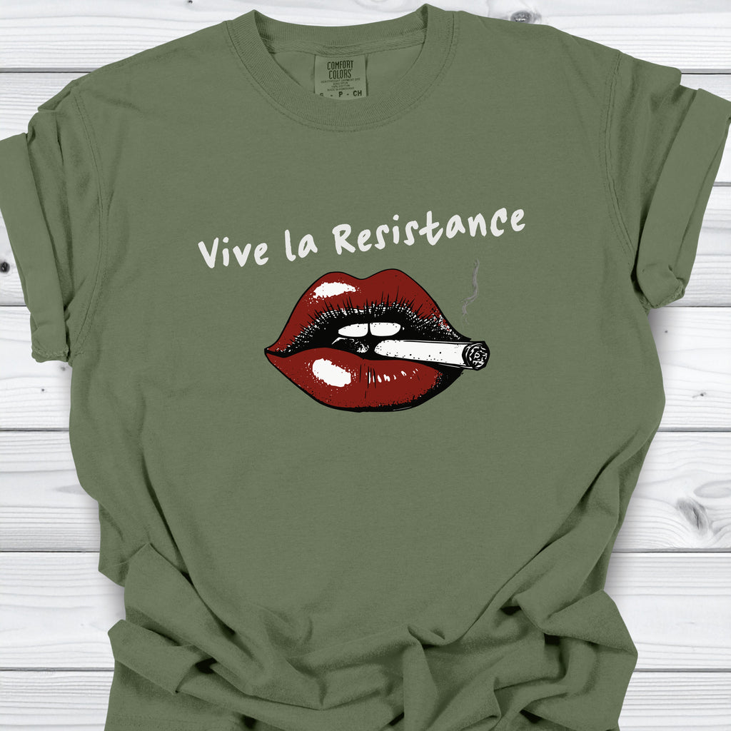 Vive la Resistance Red Lips Shirt