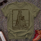 Medieval Cat Lady Spinster of Cats Shirt,