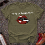 Vive la Resistance Red Lips Shirt