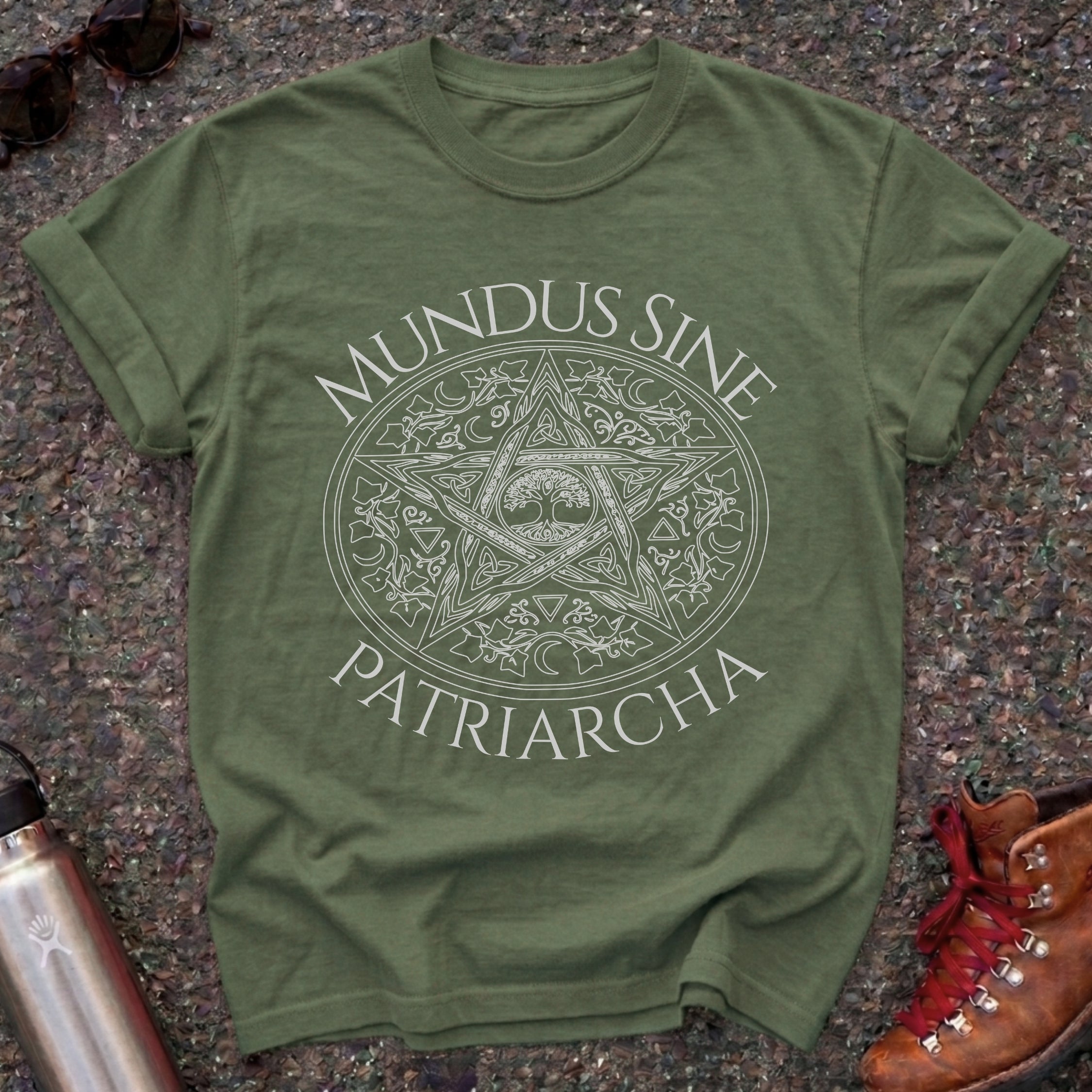 Feminist Latin Pentacle Shirt
