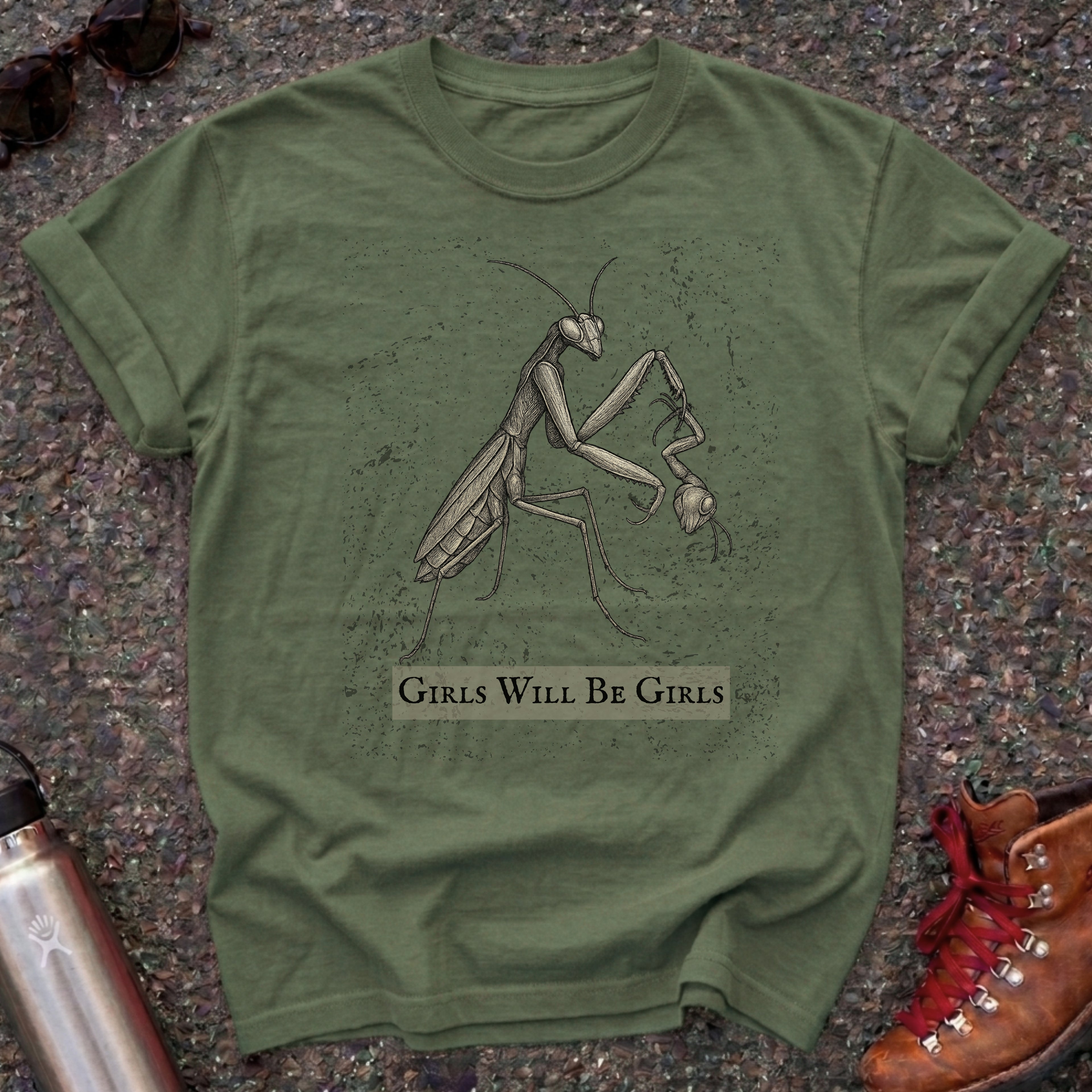 Mantis Girls Will Be Girls Shirt