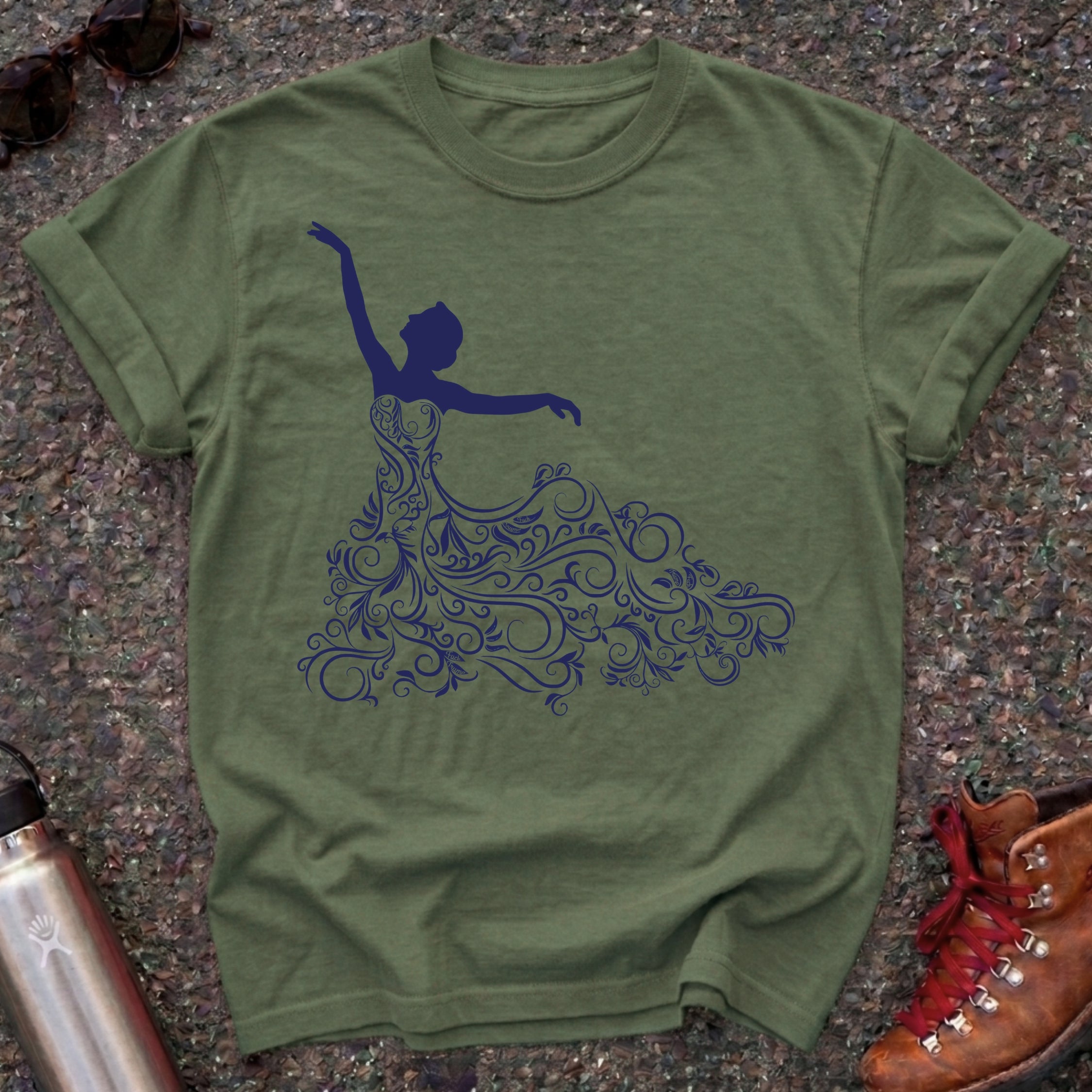 Hidden Message Silhouette Shirt