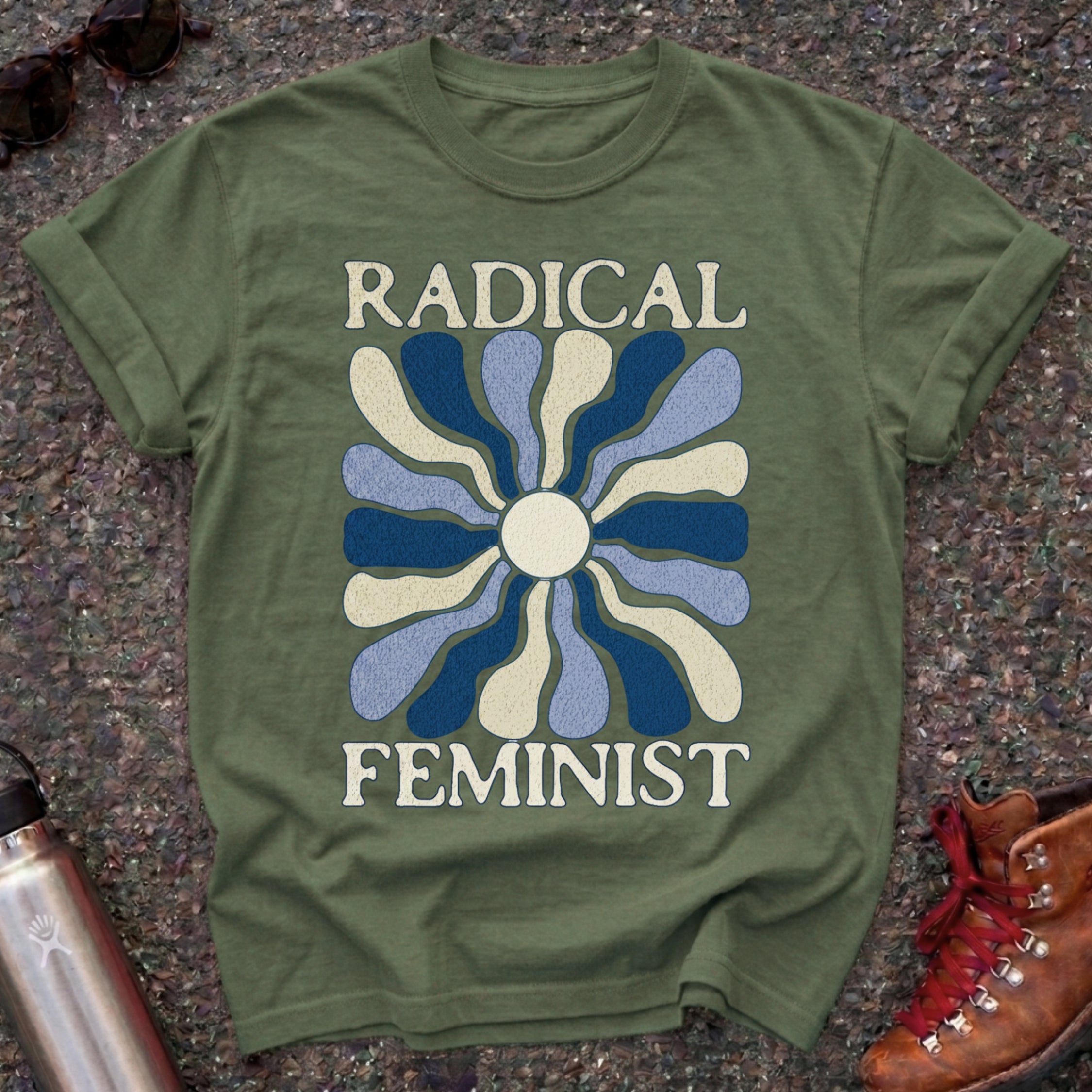 Groovy Radical Feminist Movement Shirt