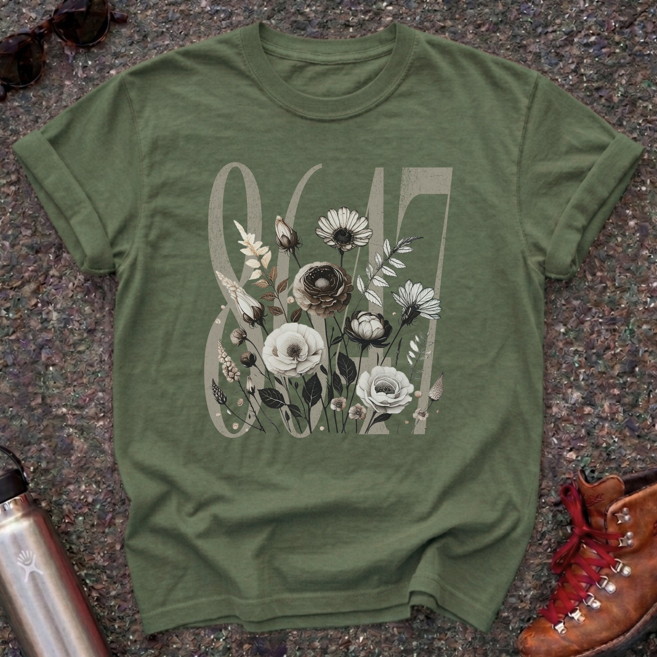 8647 Anti-Trump Wildflower Shirt