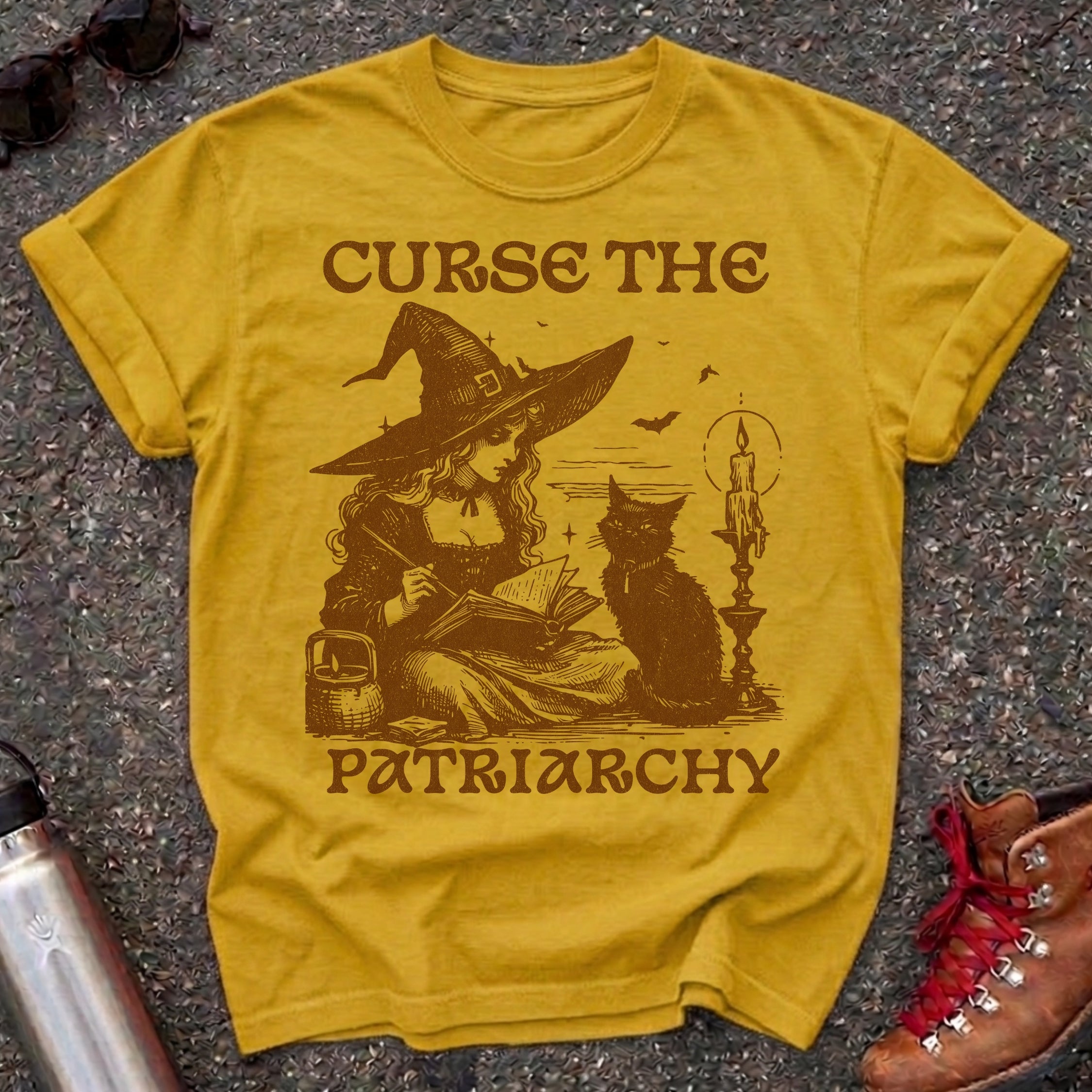 Feminist Witch Halloween Shirt