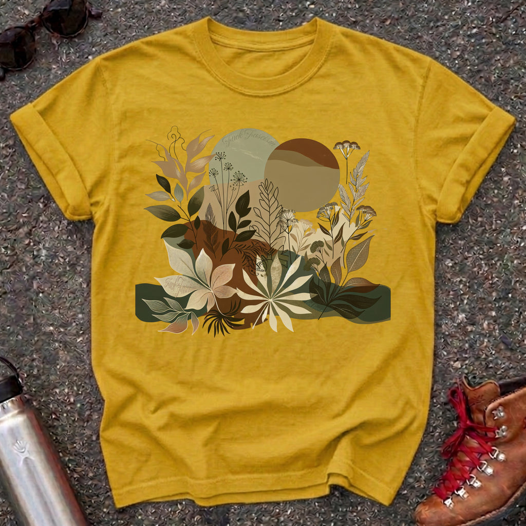 Hidden Message Botanical Protest Shirt