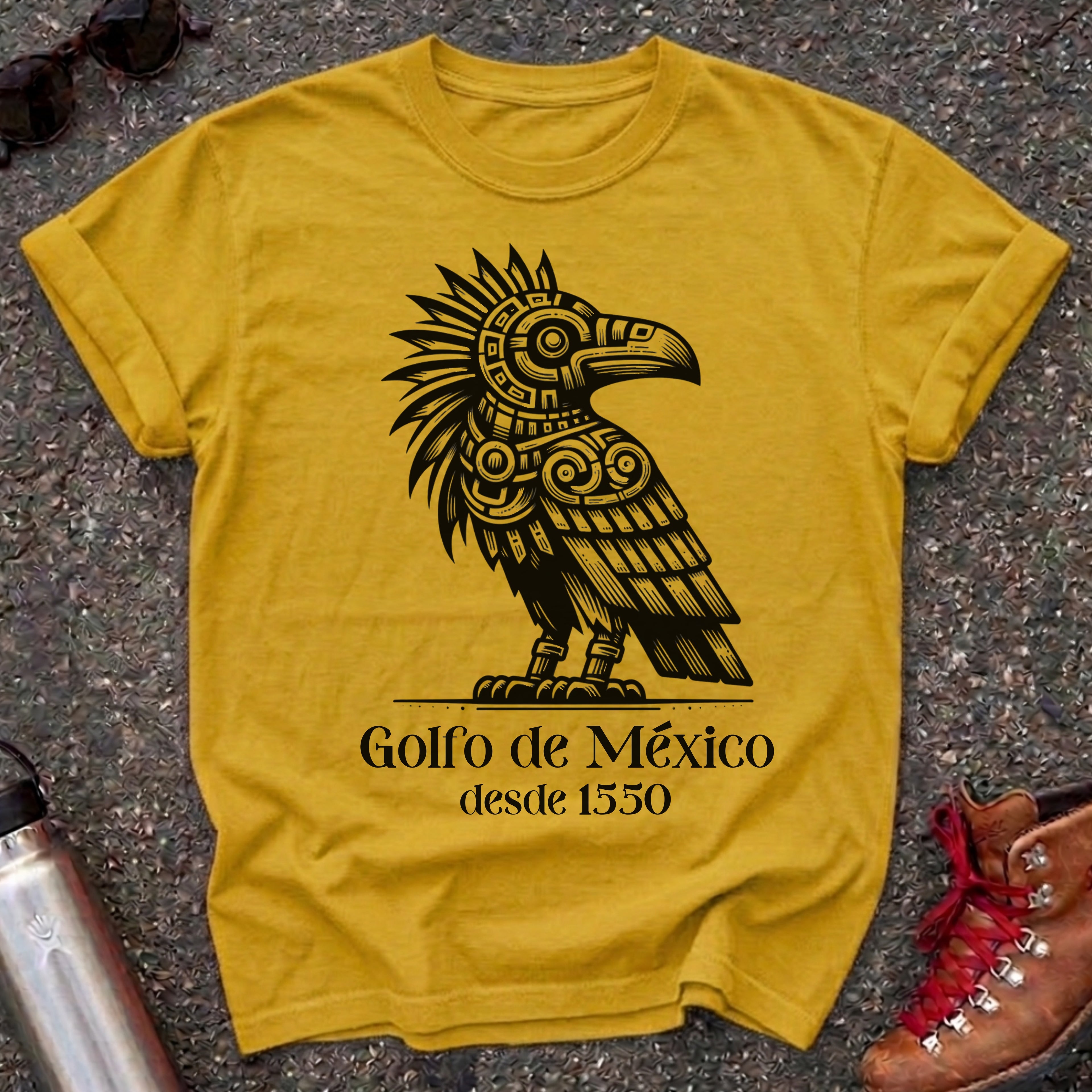 Gulf of Mexico Mayan Crow Shirt