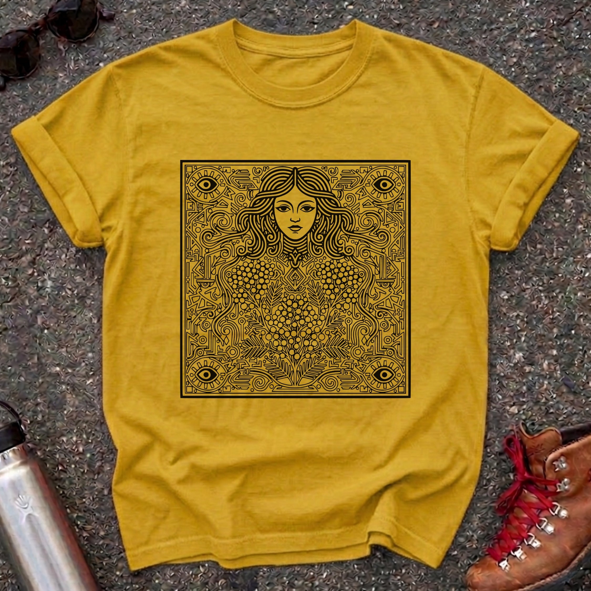 Feminist Folk Art Shirt