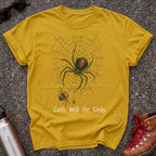 Girls Will Be Girls Black Widow Shirt