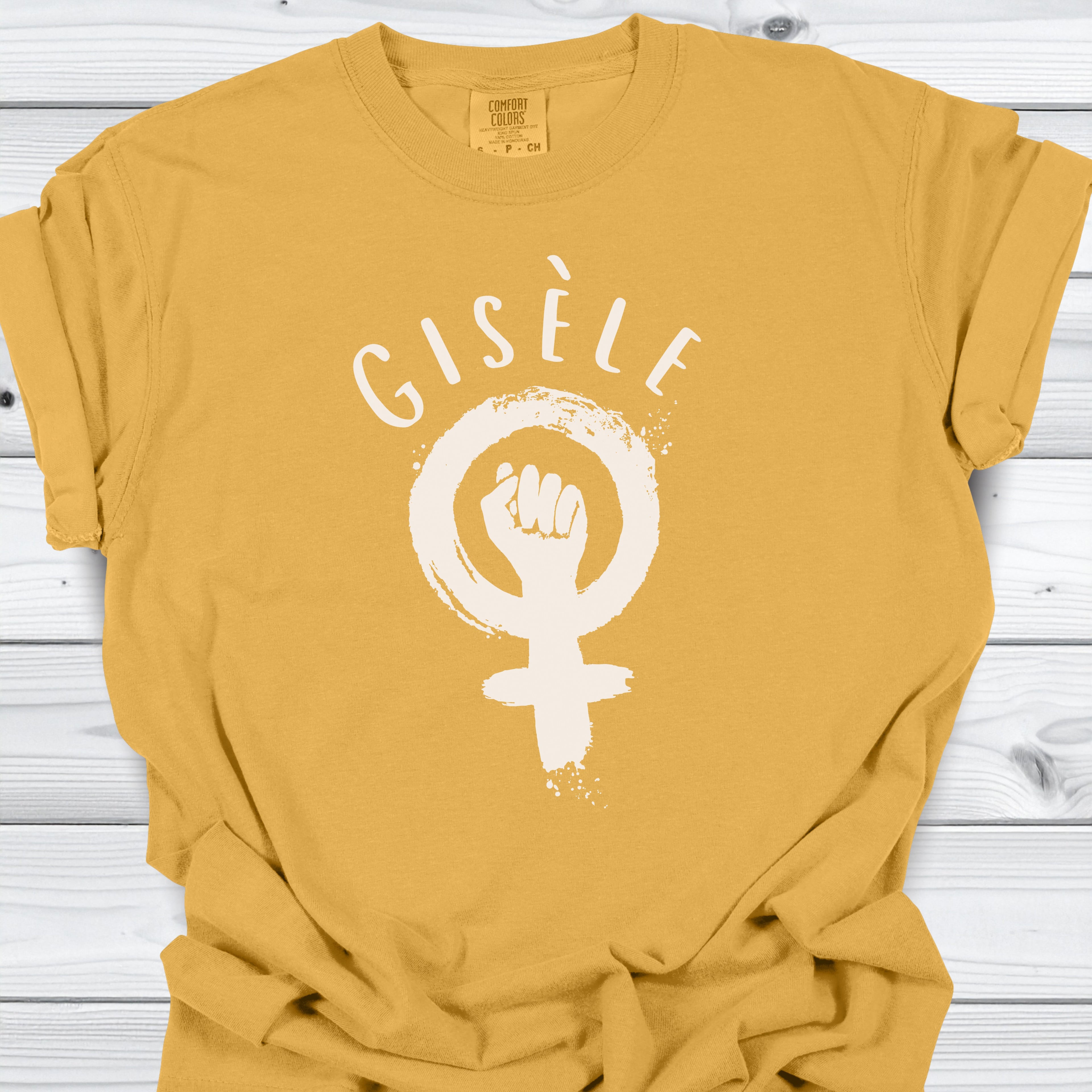 Feminist Gisele Pelicot Comfort Colors Shirt