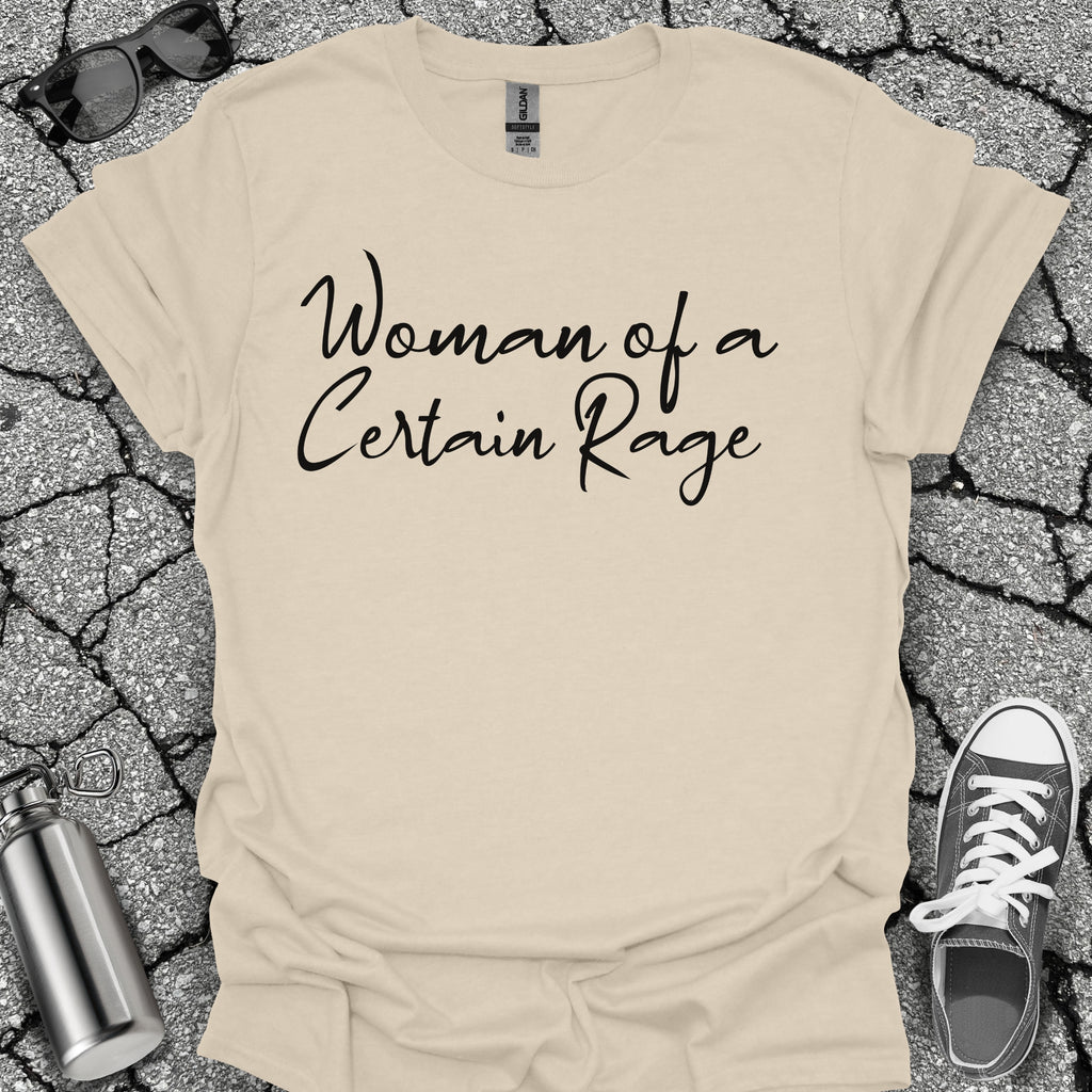 Woman of a Certain Rage Menopause Shirt