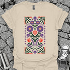 Subtle Folk Art Fuck Trump Floral Shirt