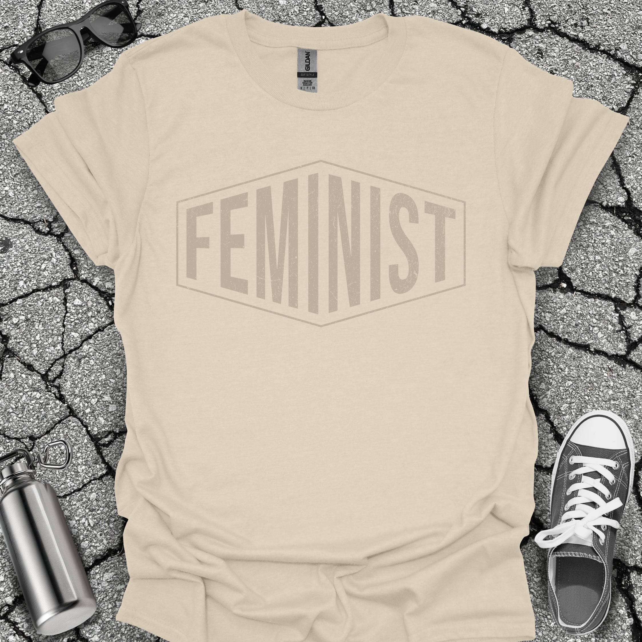 Feminist Badge Shirt
