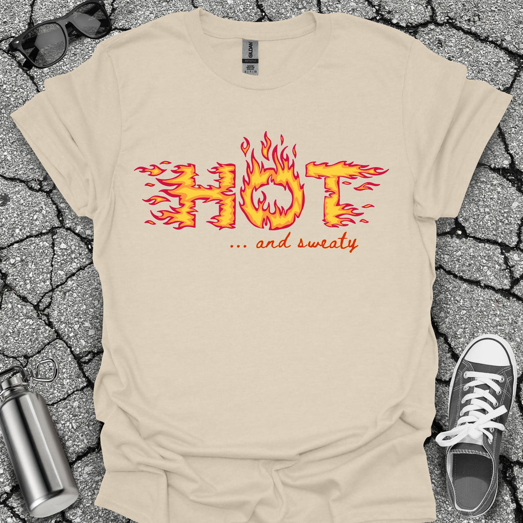 Hot and Sweaty Funny Menopause Shirt