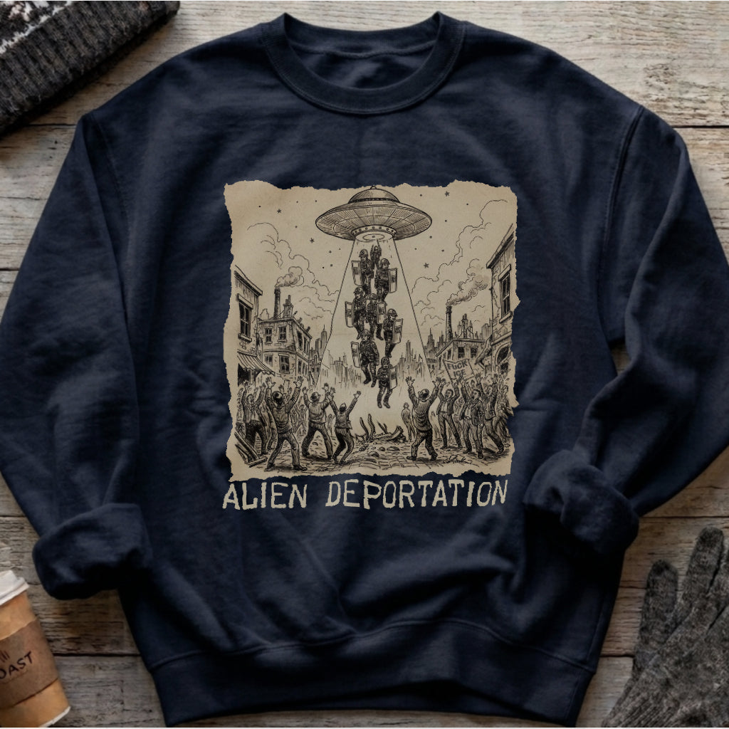 Anti ICE Alien Sweatshirt