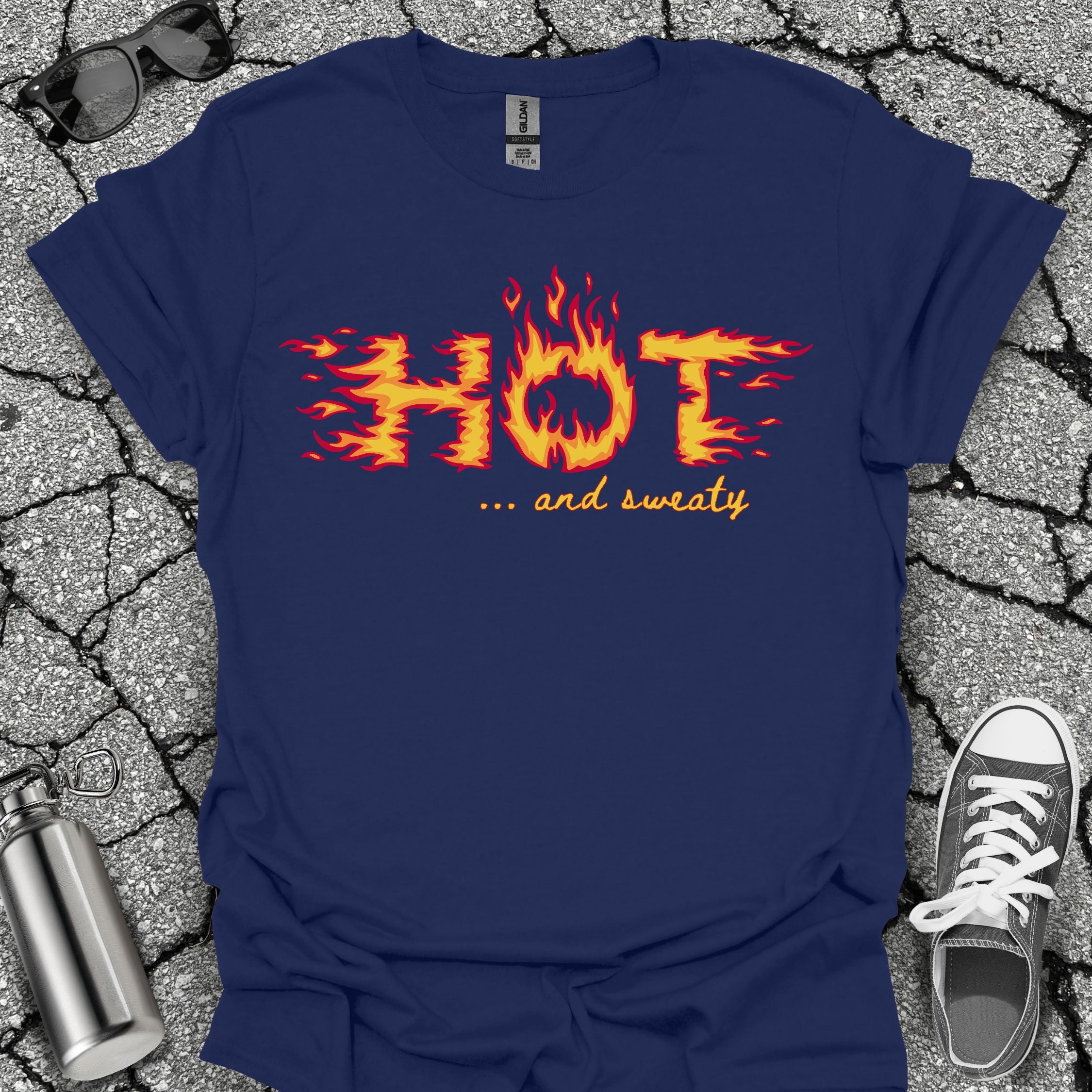 Hot and Sweaty Funny Menopause Shirt