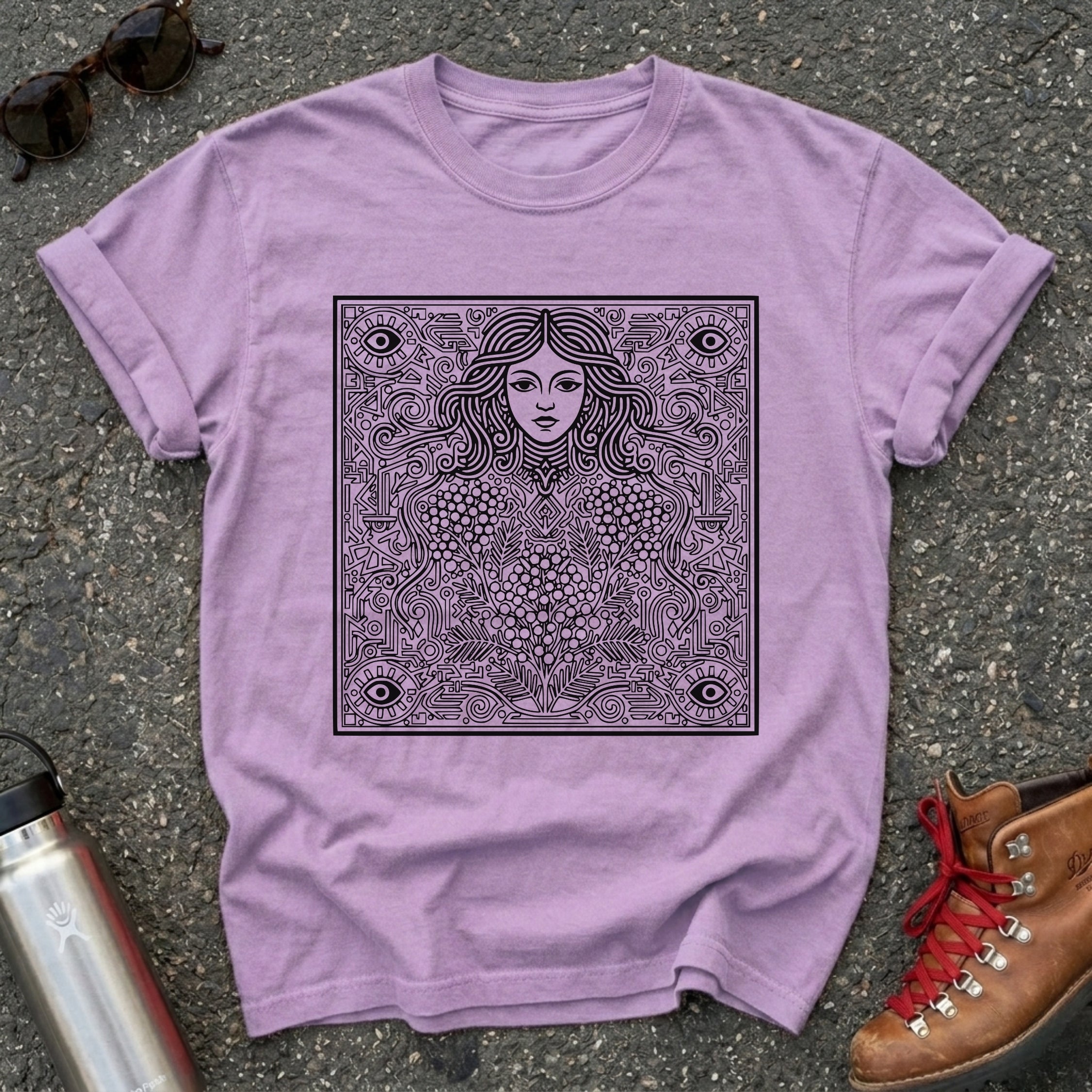 Feminist Folk Art Shirt