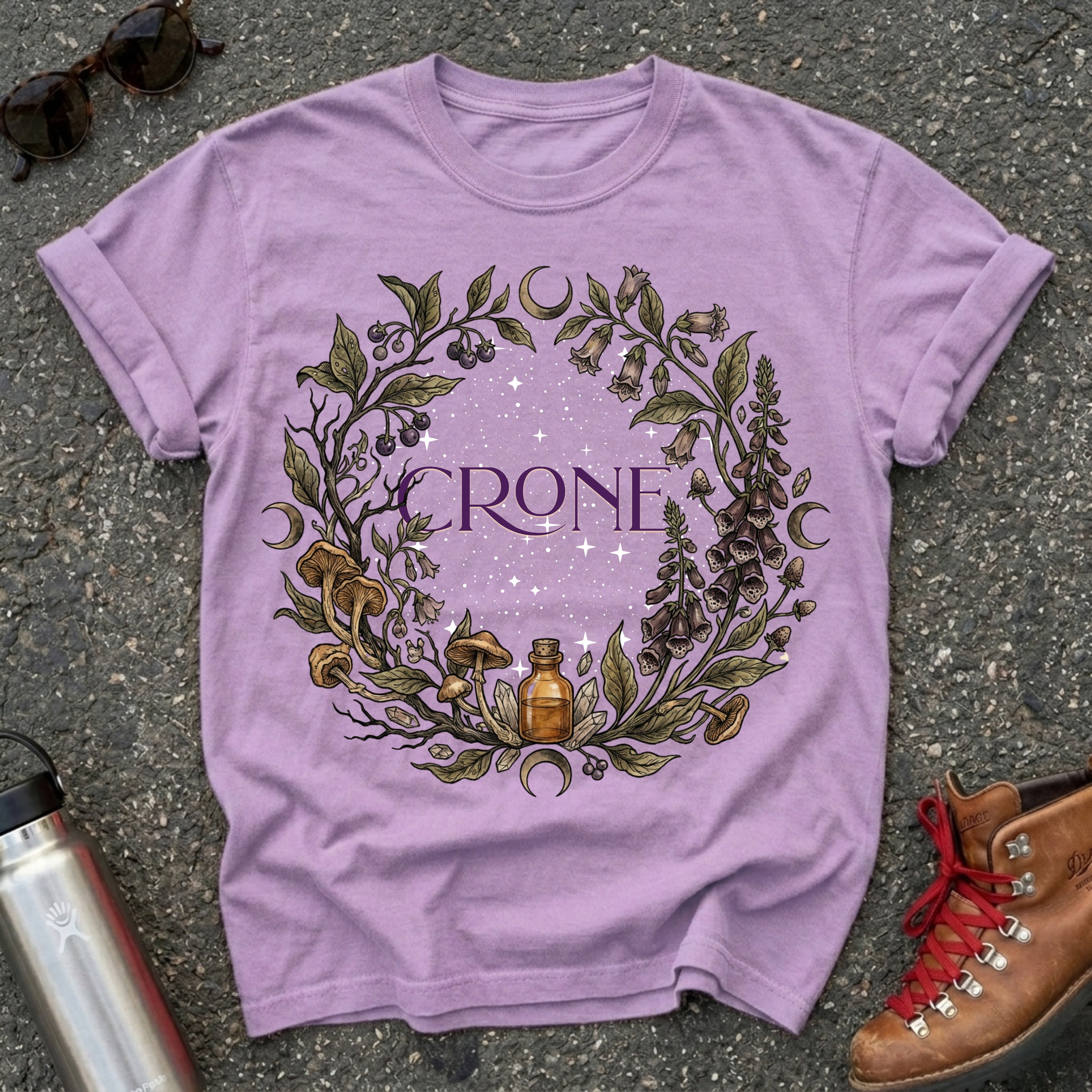 Witchy Apothecary Crone Shirt