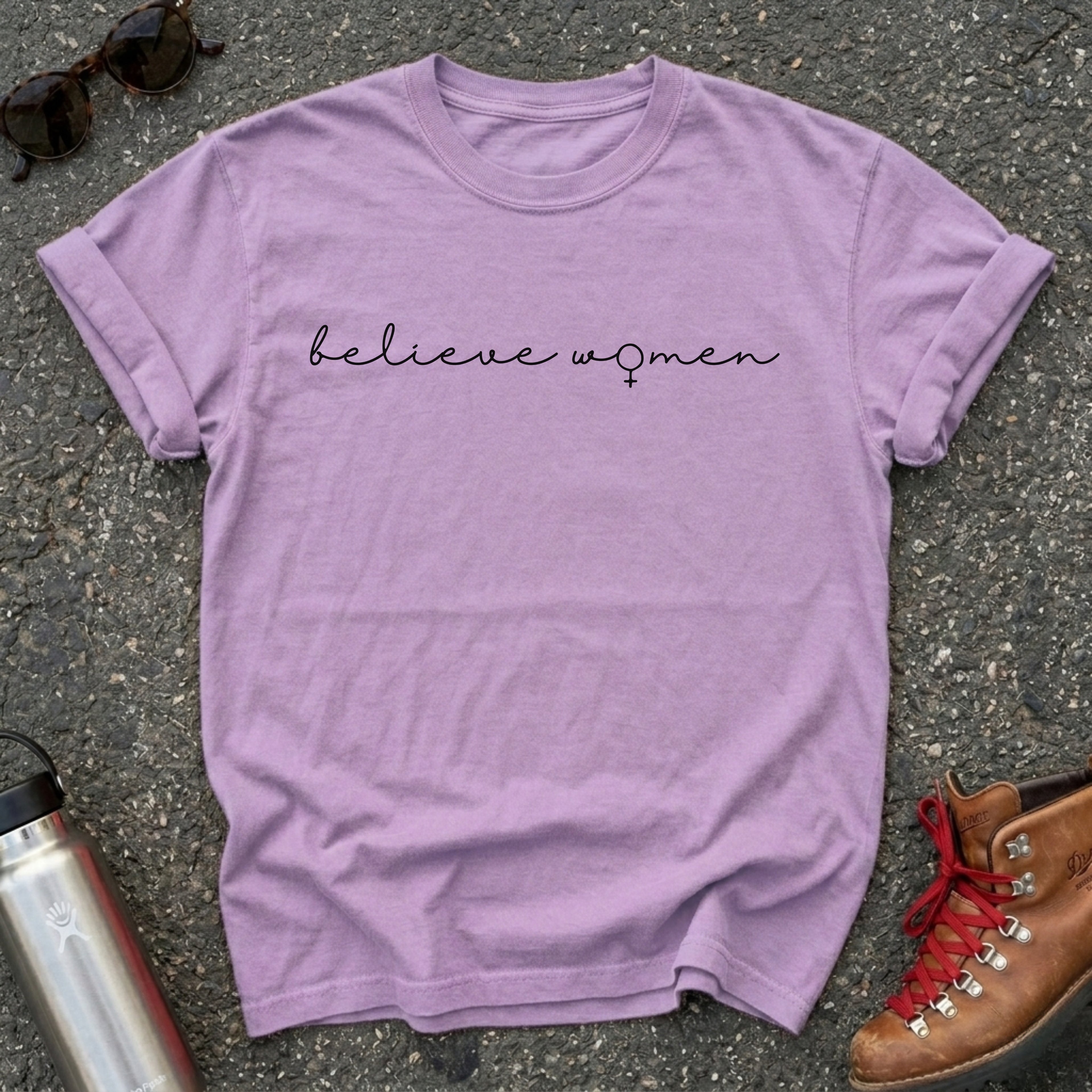 Believe Women Feminist T-shirt