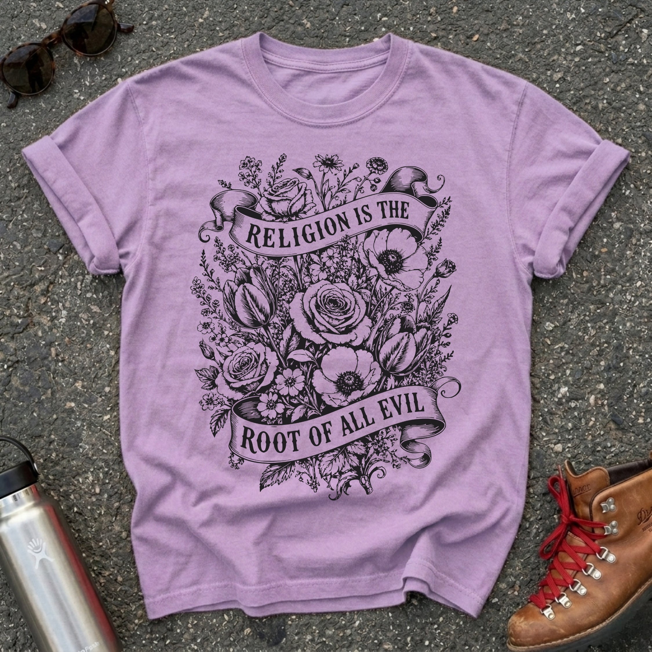Wildflower Atheist Women's Shirt