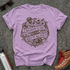 Atheist Floral Badge Women's Shirt