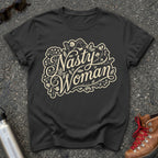 Nasty Woman Floral Feminist T-Shirt