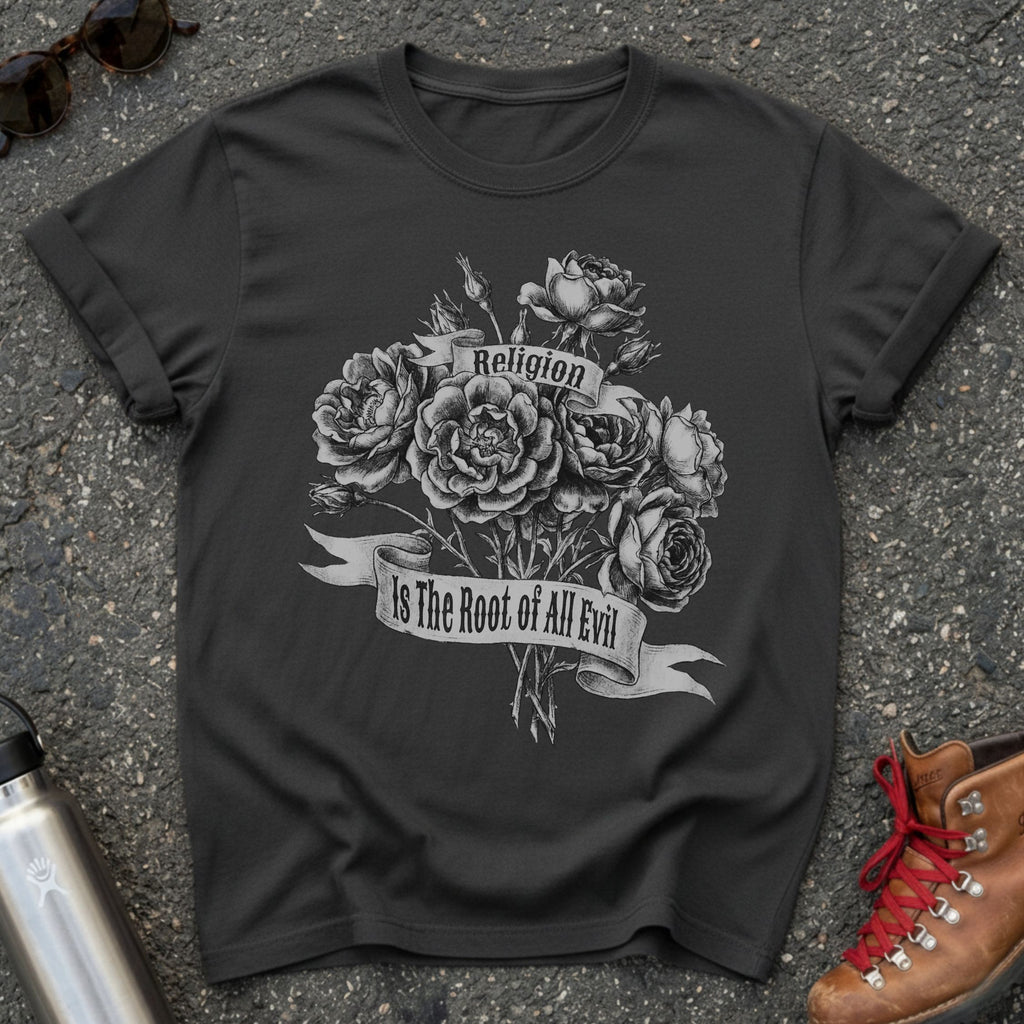 Atheist Rose Graphic Shirt