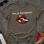 Vive la Resistance Red Lips Shirt