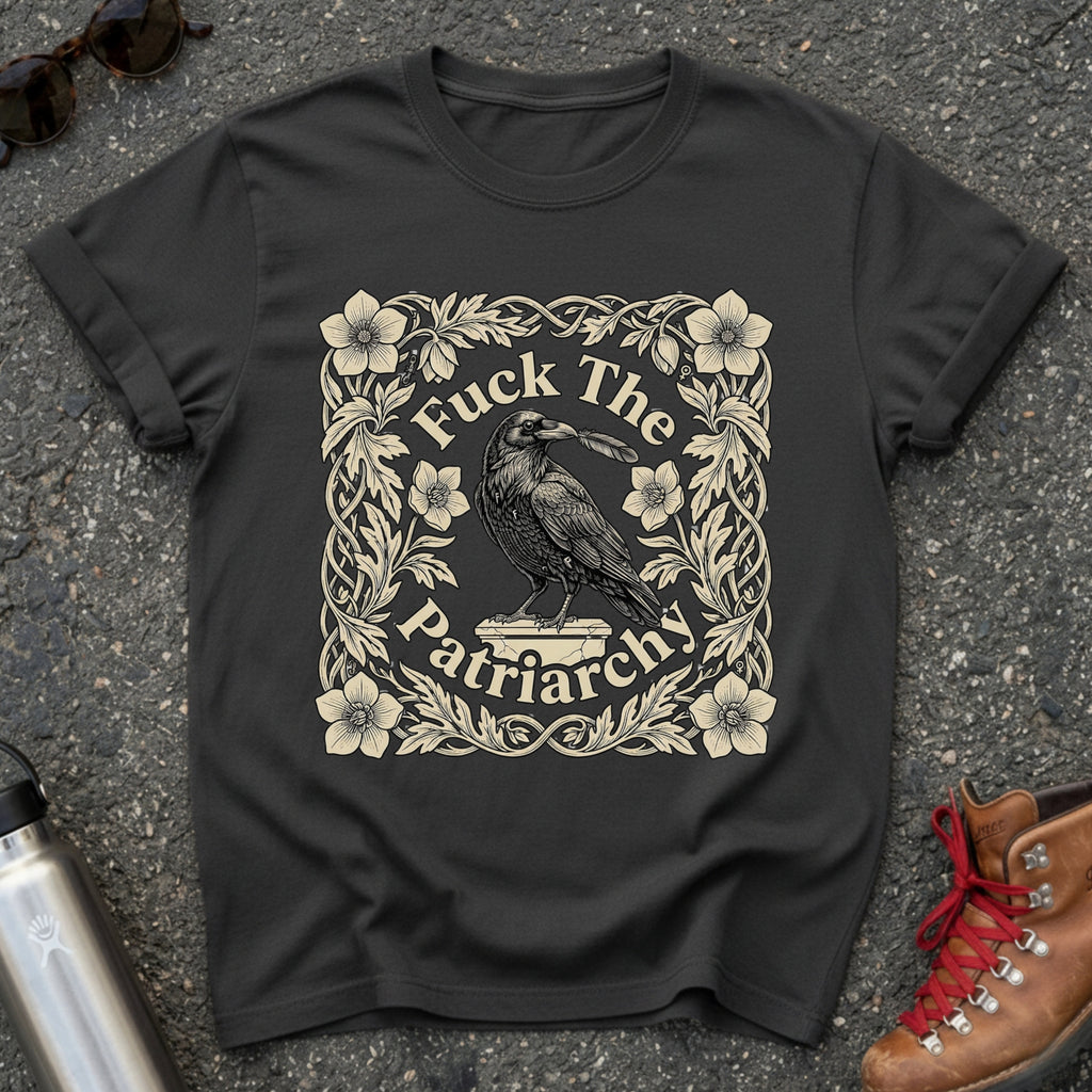 Raven Feminist Graphic Tshirt
