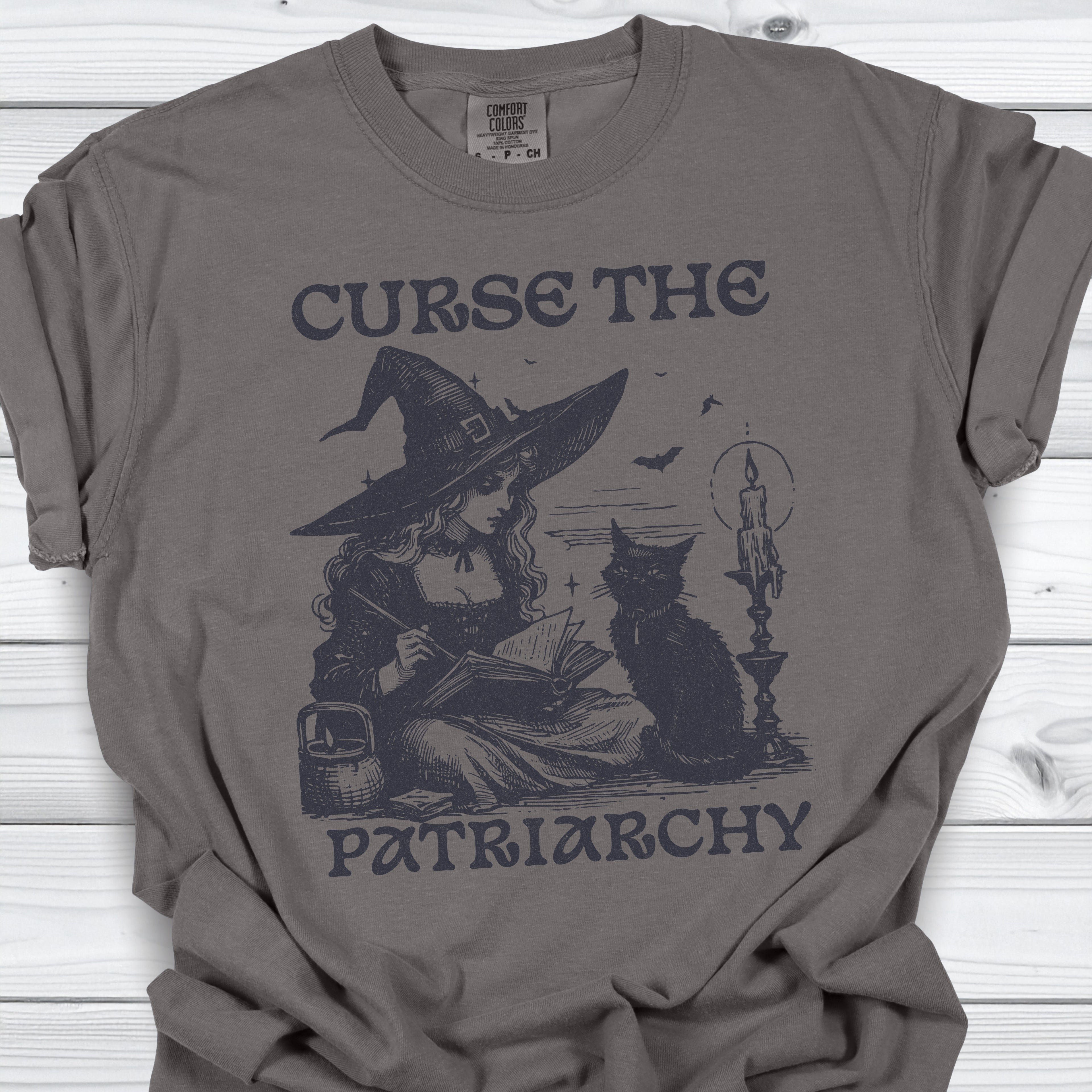 Feminist Witch Halloween Shirt