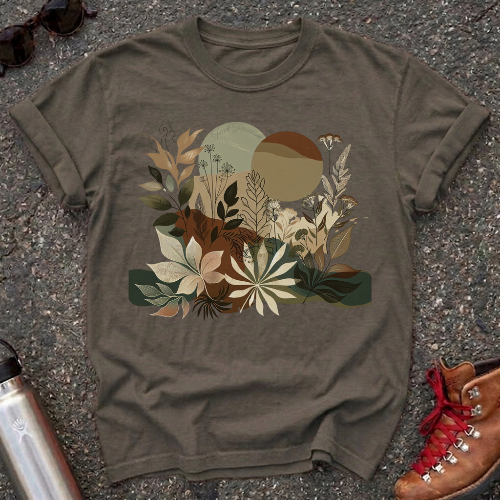 Hidden Message Botanical Protest Shirt