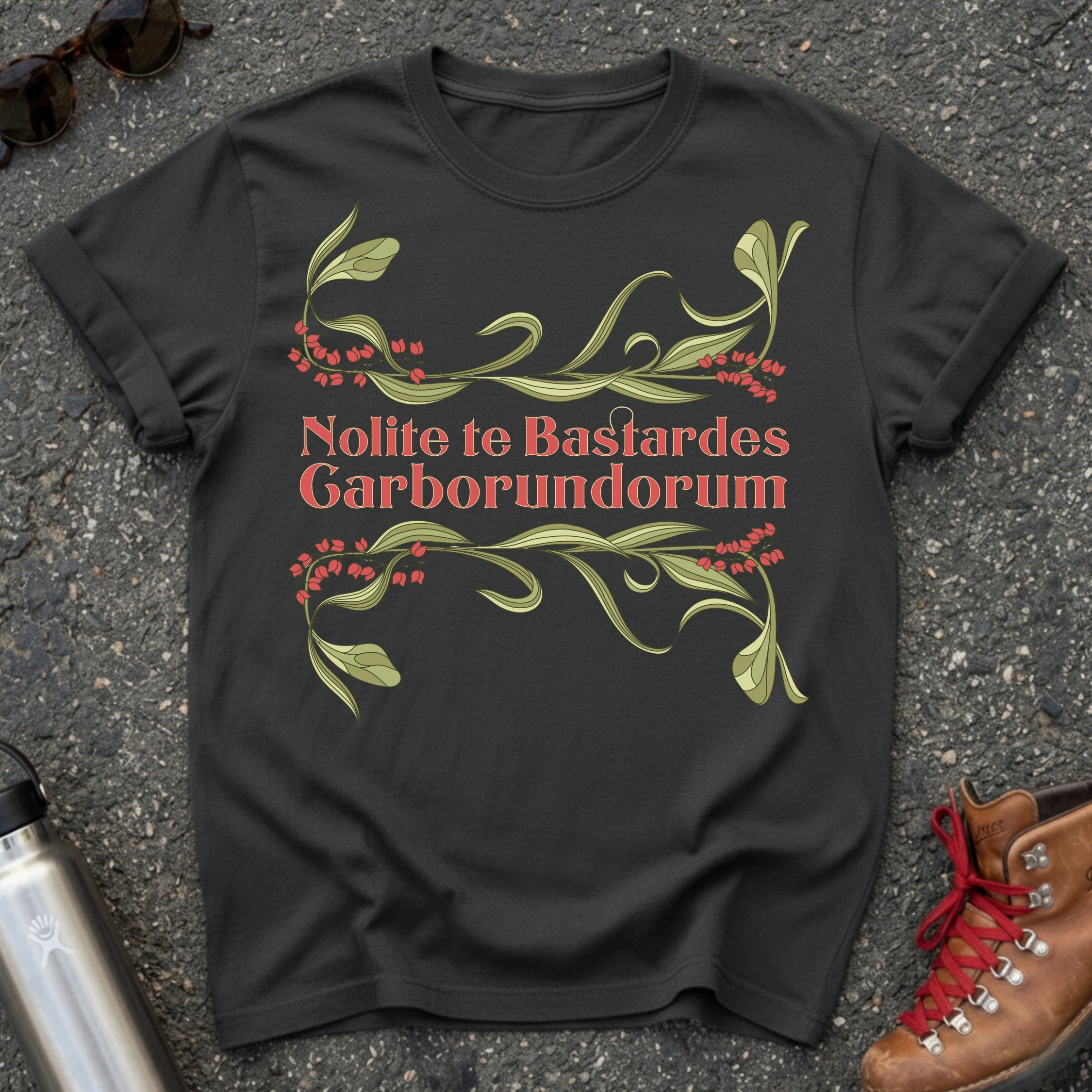 Handmaid's Tale Feminist Botanical Shirt