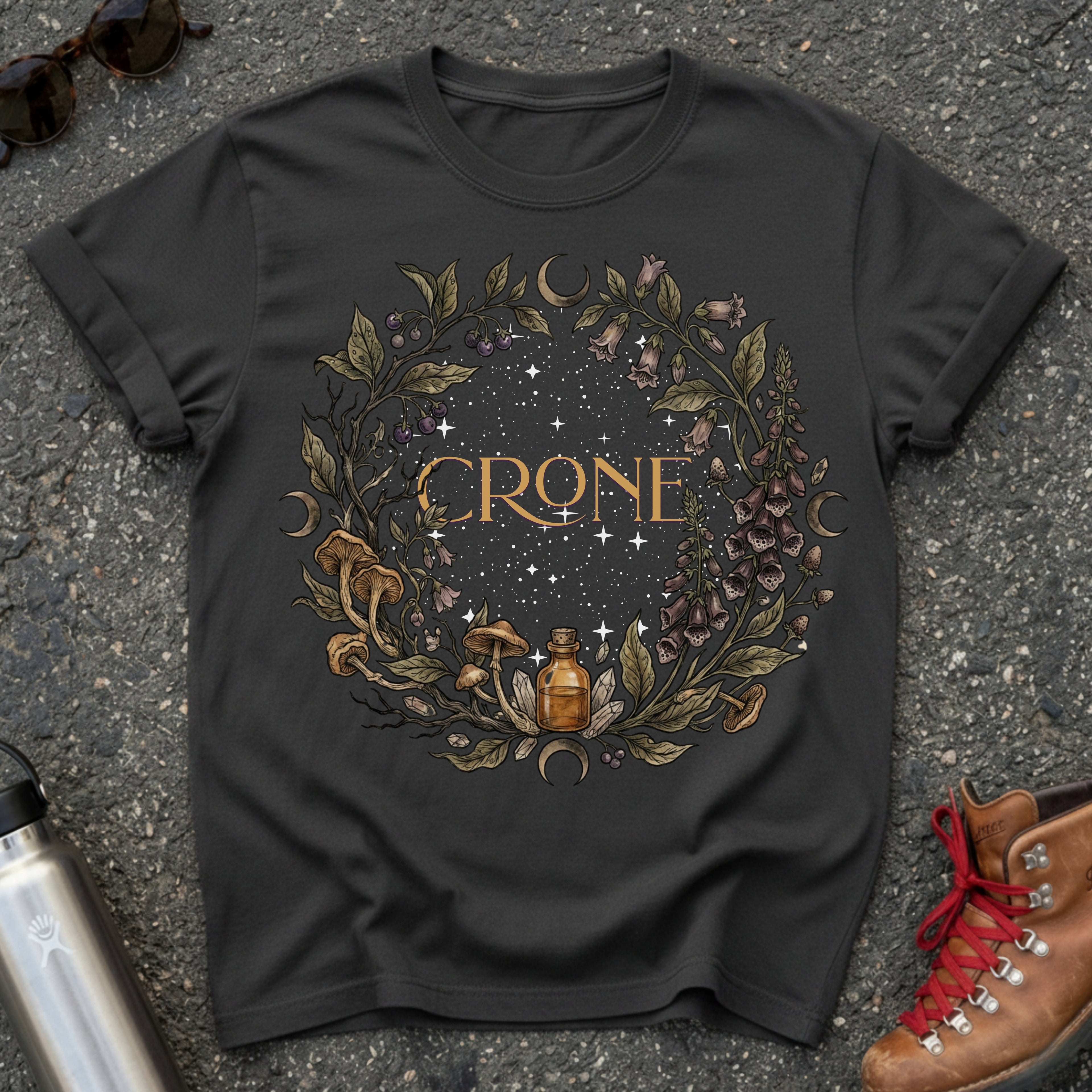 Witchy Apothecary Crone Shirt