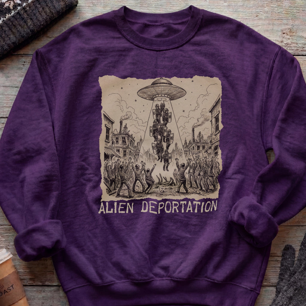 Anti ICE Alien Sweatshirt