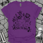 Take Up Space Floral Graphic Tee