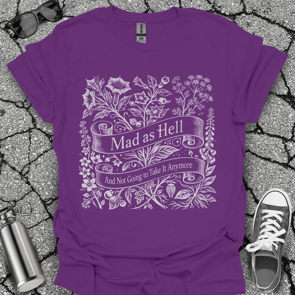 Mad As Hell Wildflower Shirt